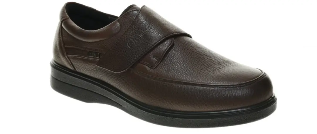 G-comfort A903 Klittenbandschoenen cognac/caramel - afbeelding 2 van 6