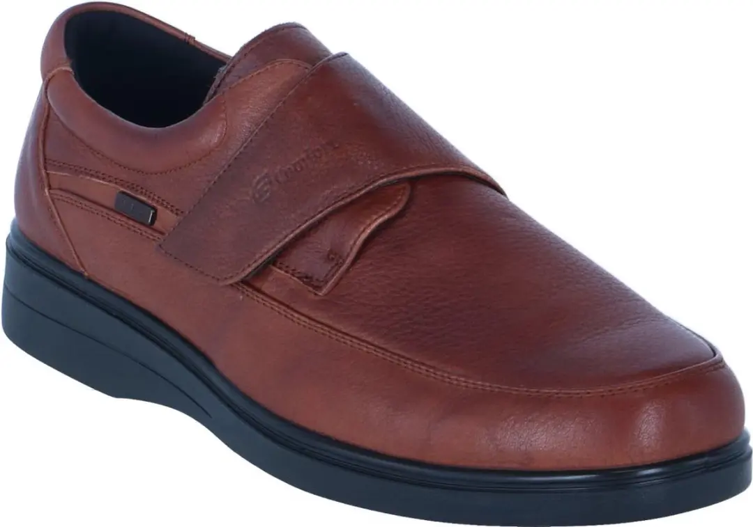 G-comfort A903 Klittenbandschoenen cognac/caramel - afbeelding 6 van 6