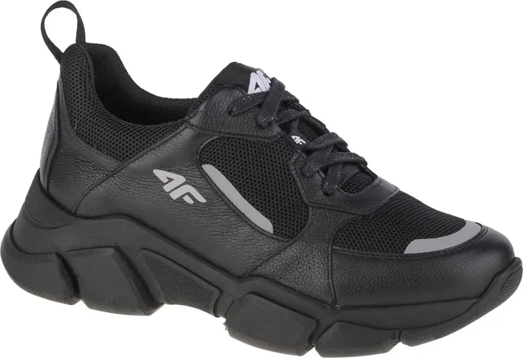 4F Wmn's Casual, Vrouwen, Zwart, Sneakers, maat: 38