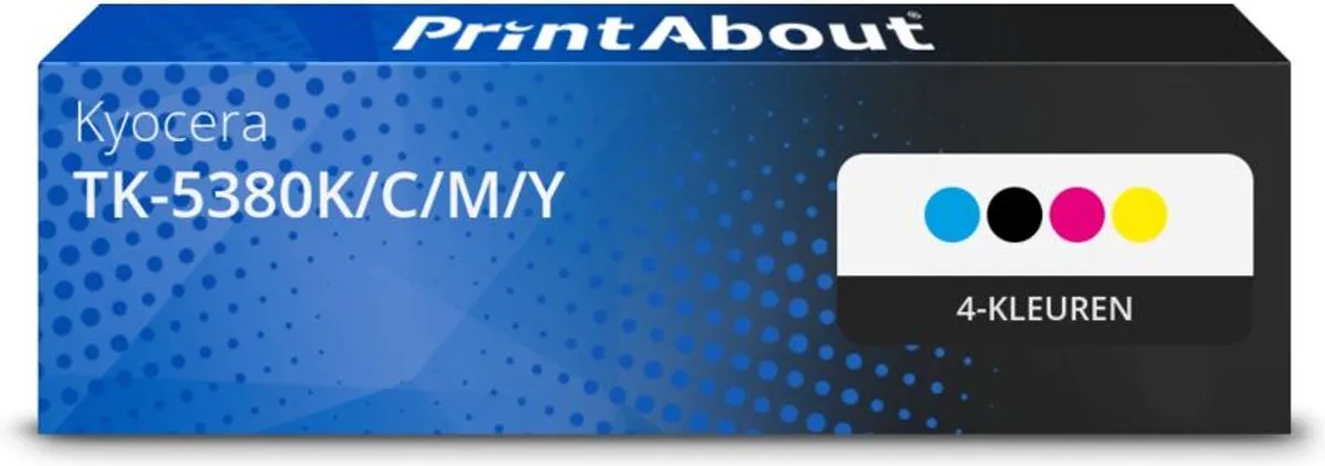 PrintAbout Toner TK-5380K/C/M/Y 4-kleuren Multipack