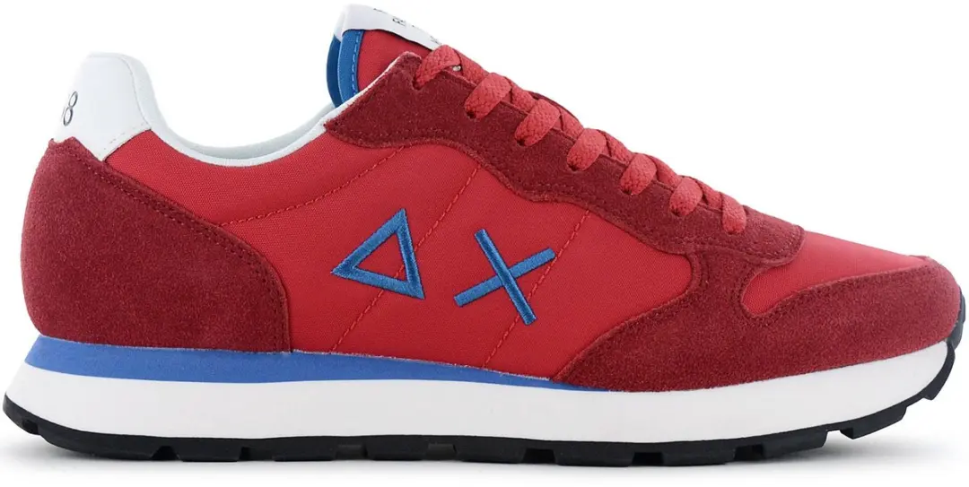 Sun68 Tom Solid Z36101-10 Heren Sneakers - Rood - Maat 40 - afbeelding 2 van 6