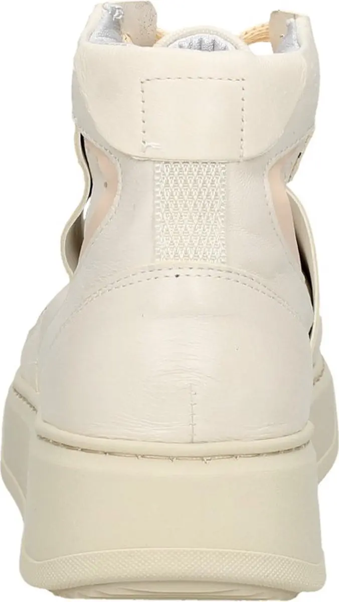 MJUS Veterschoenen Hoog Veterschoenen Hoog - gebroken wit - Maat 38 - afbeelding 5 van 6