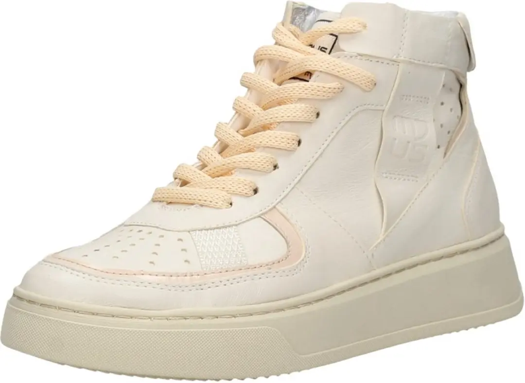 MJUS Veterschoenen Hoog Veterschoenen Hoog - gebroken wit - Maat 38 - afbeelding 3 van 6