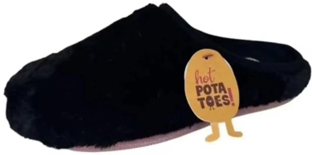 Hot Potatoes Alingsas Pantoffels Zwart 37 - afbeelding 5 van 6