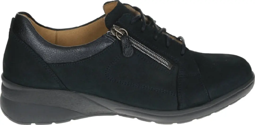 Ganter - 208052 - Dames veterschoenen - Kleur: Blauw - Maat: 37.5