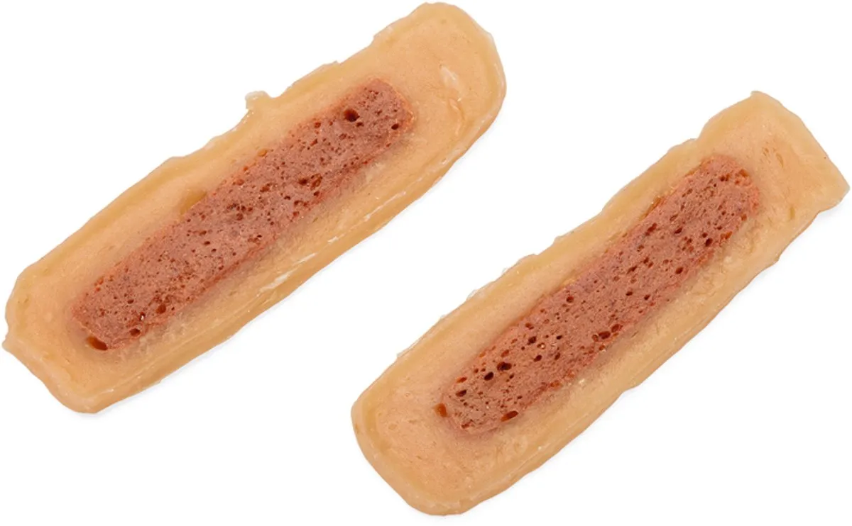 Beeztees Kipfilet Strips met Eend Hondensnack 900g