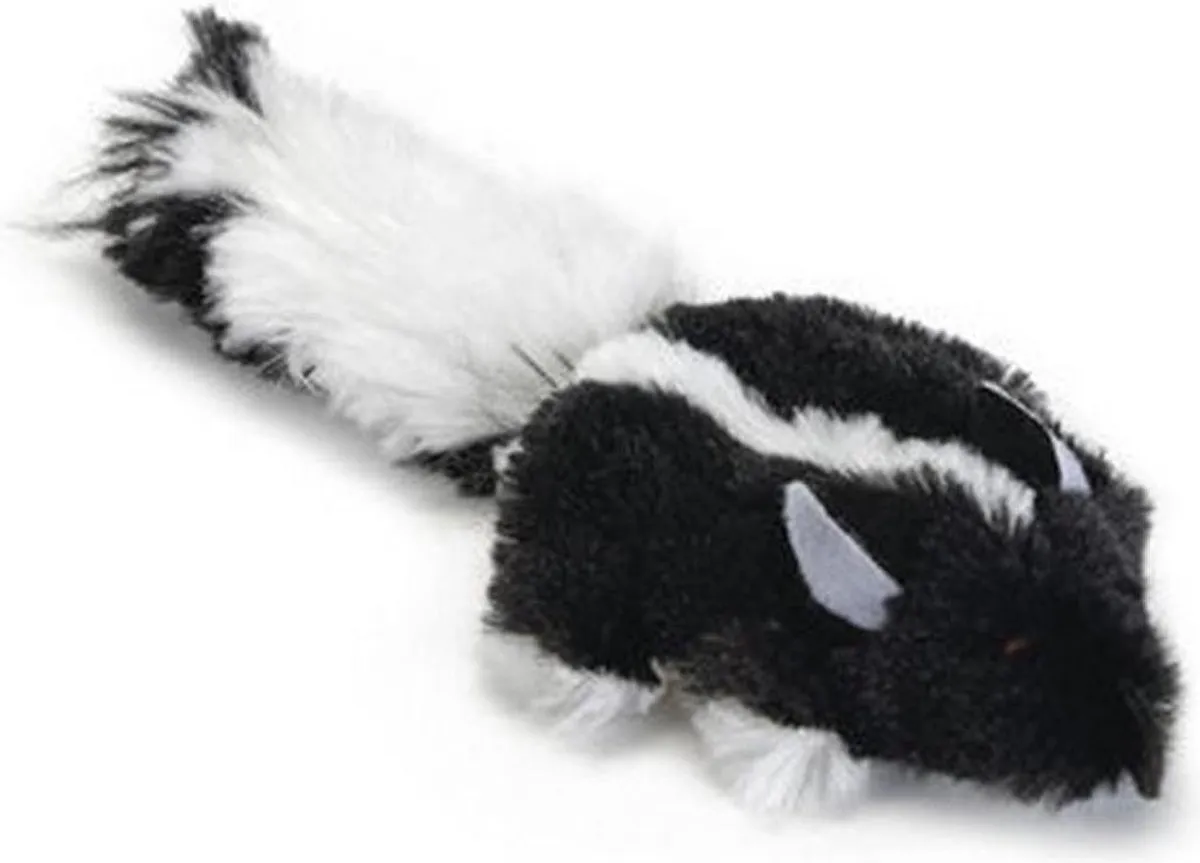Beeztees Snuffy Kattenspeelgoed 14cm - Zwart/Wit