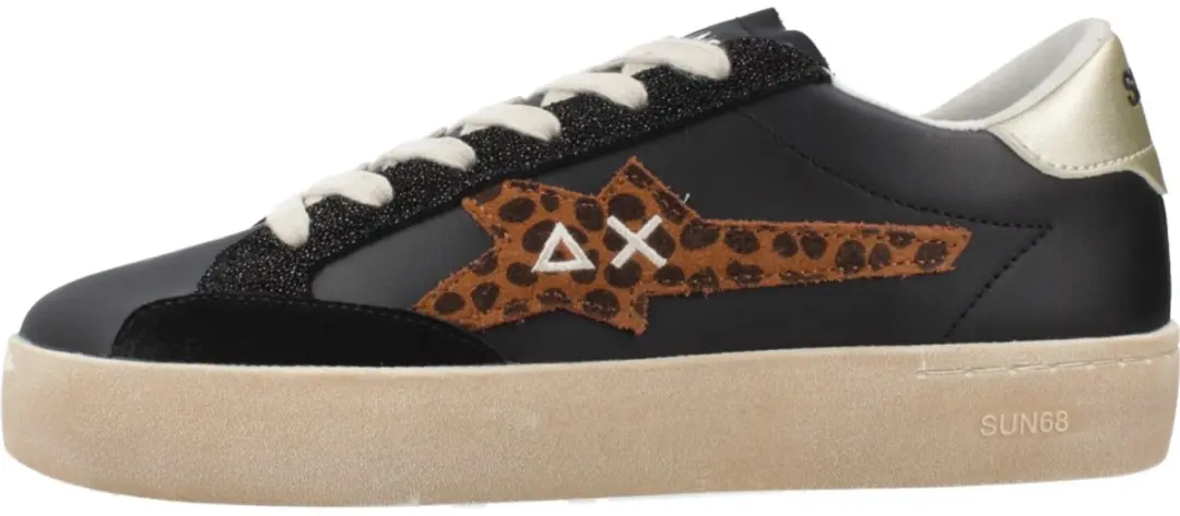 SUN68 KATY LEATHER Zwart 37 EU - afbeelding 2 van 4
