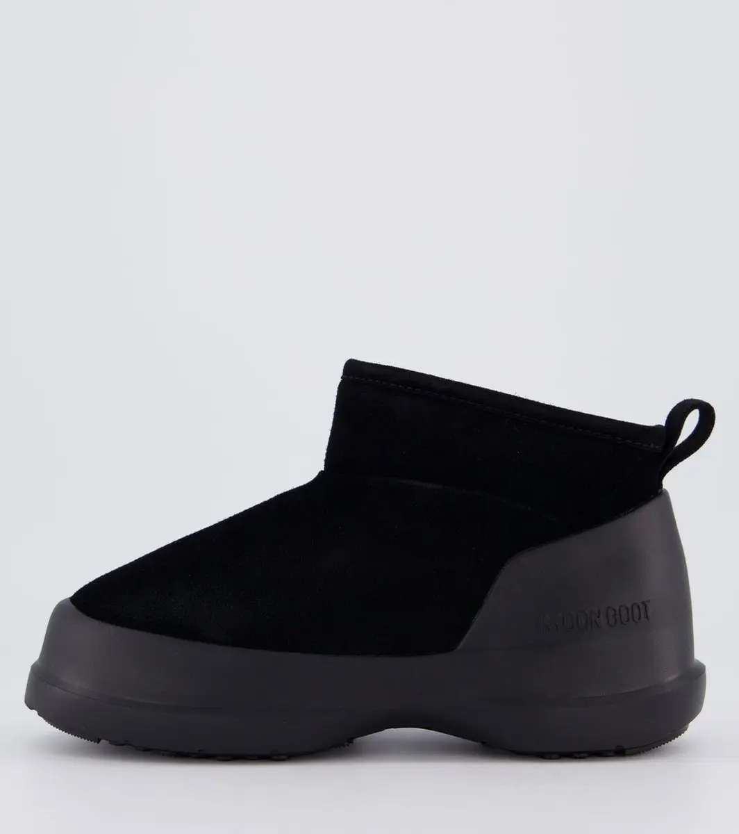 Moon Boot Mb Luna Low Suede Boots - Zwart 40 - afbeelding 4 van 6