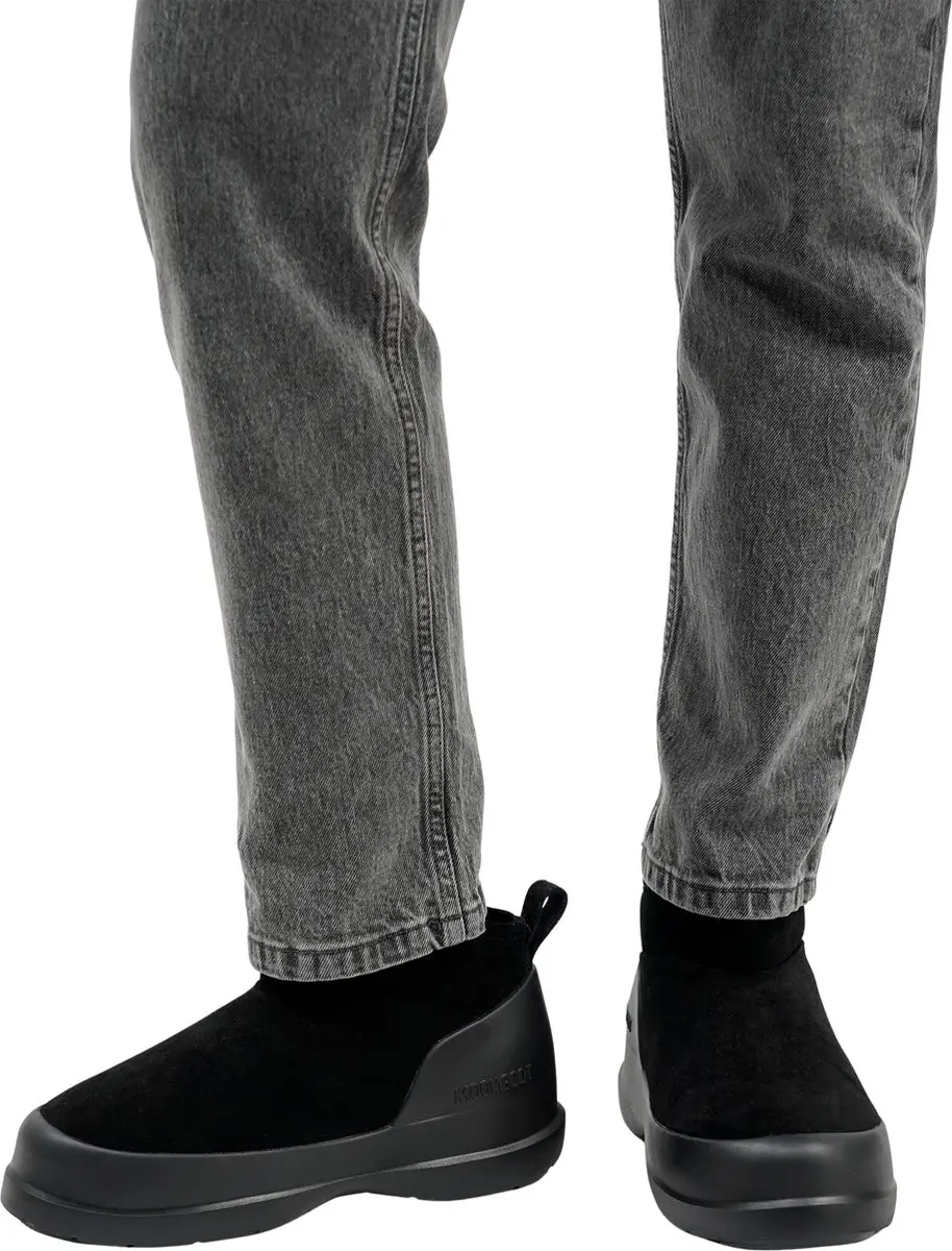 Moon Boot Mb Luna Low Suede Boots - Zwart 40 - afbeelding 2 van 6