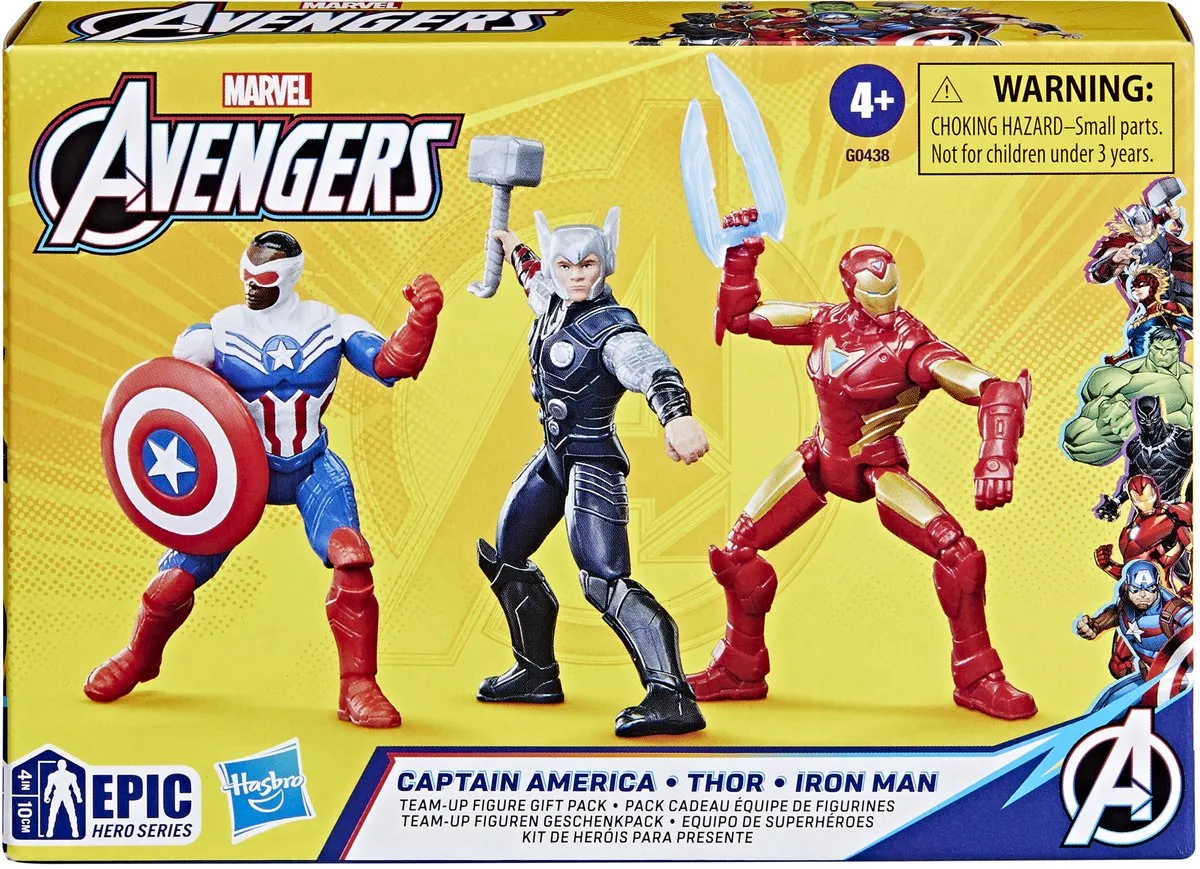 Marvel Avengers Epic Hero Series Team-Up Actiefiguren G0438 - Multi