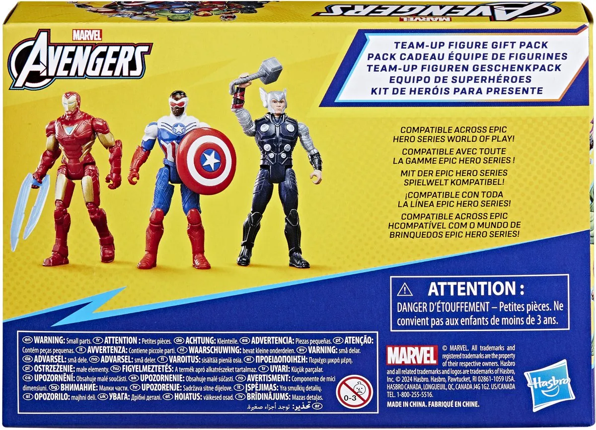 Marvel Avengers Epic Hero Series Team-Up Actiefiguren G0438 - Multi