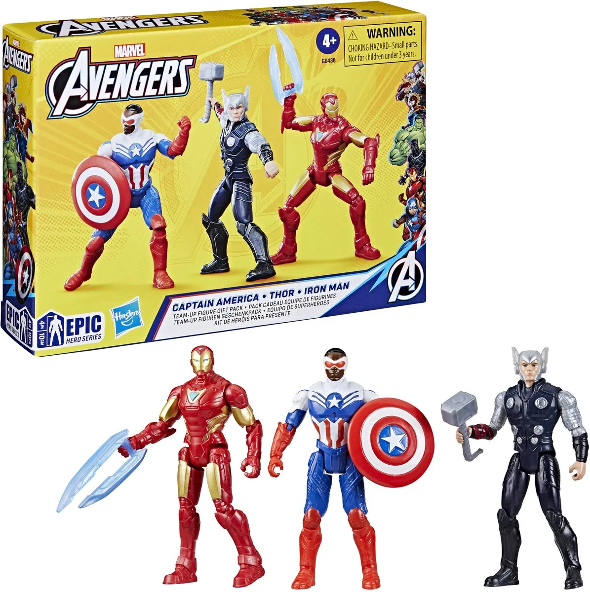 Marvel Avengers Epic Hero Series Team-Up Actiefiguren G0438