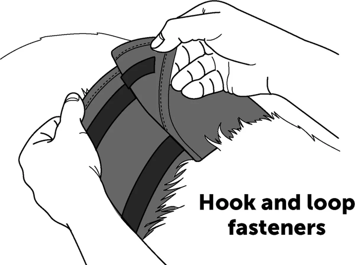 Flamingo Hondenverzorging hondenslip voor reuen - M - 49x14cm