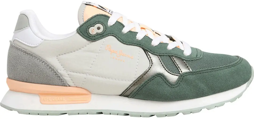 Pepe Jeans Brit Camp Schoenen Groen EU 41 Vrouw
