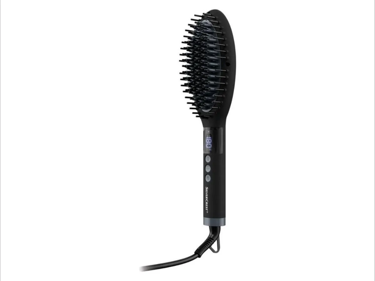 Silvercrest 2-in-1 Stijlborstel 50W - Zwart