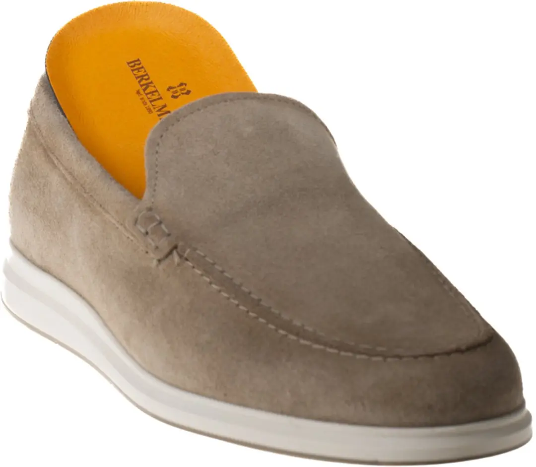 Berkelmans Pinar Dodo Suede Instappers Beige Suede Heren - Beige - 40 - afbeelding 2 van 6