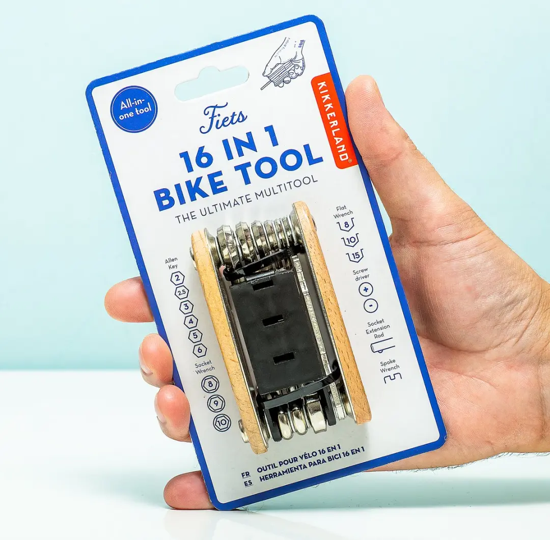 Kikkerland Fiets Multitool 16-in-1 - afbeelding 3 van 3