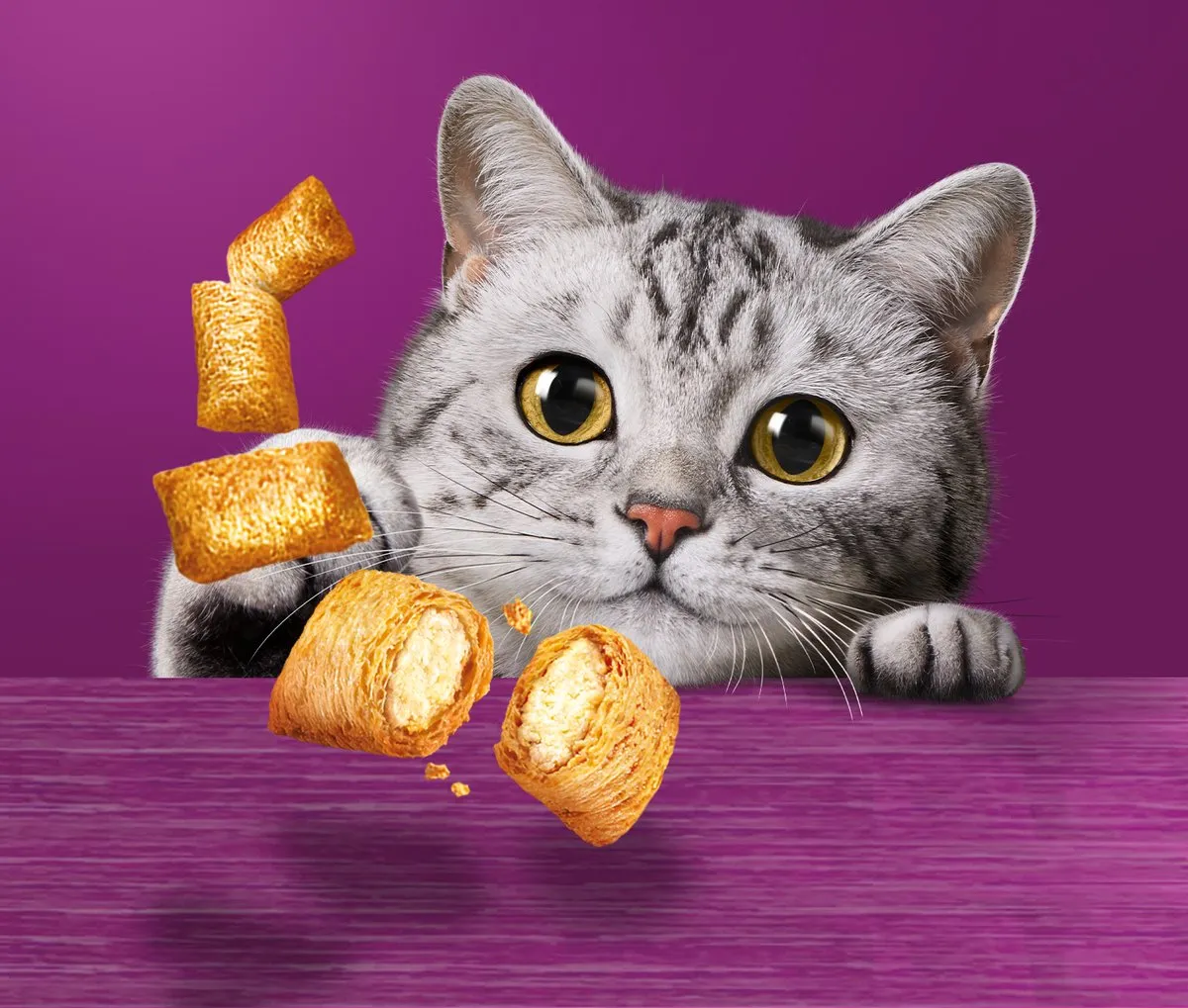 Whiskas Temptations Kip & Kaas Snoepjes - 6x60g