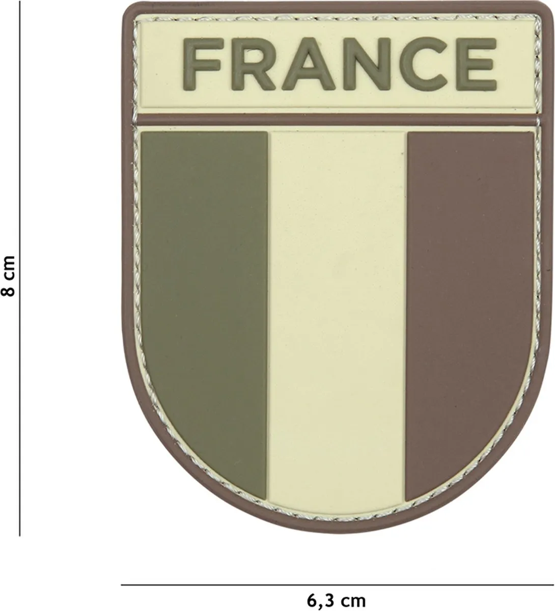 101 Inc Embleem 3D Pvc Franse Leger 13109