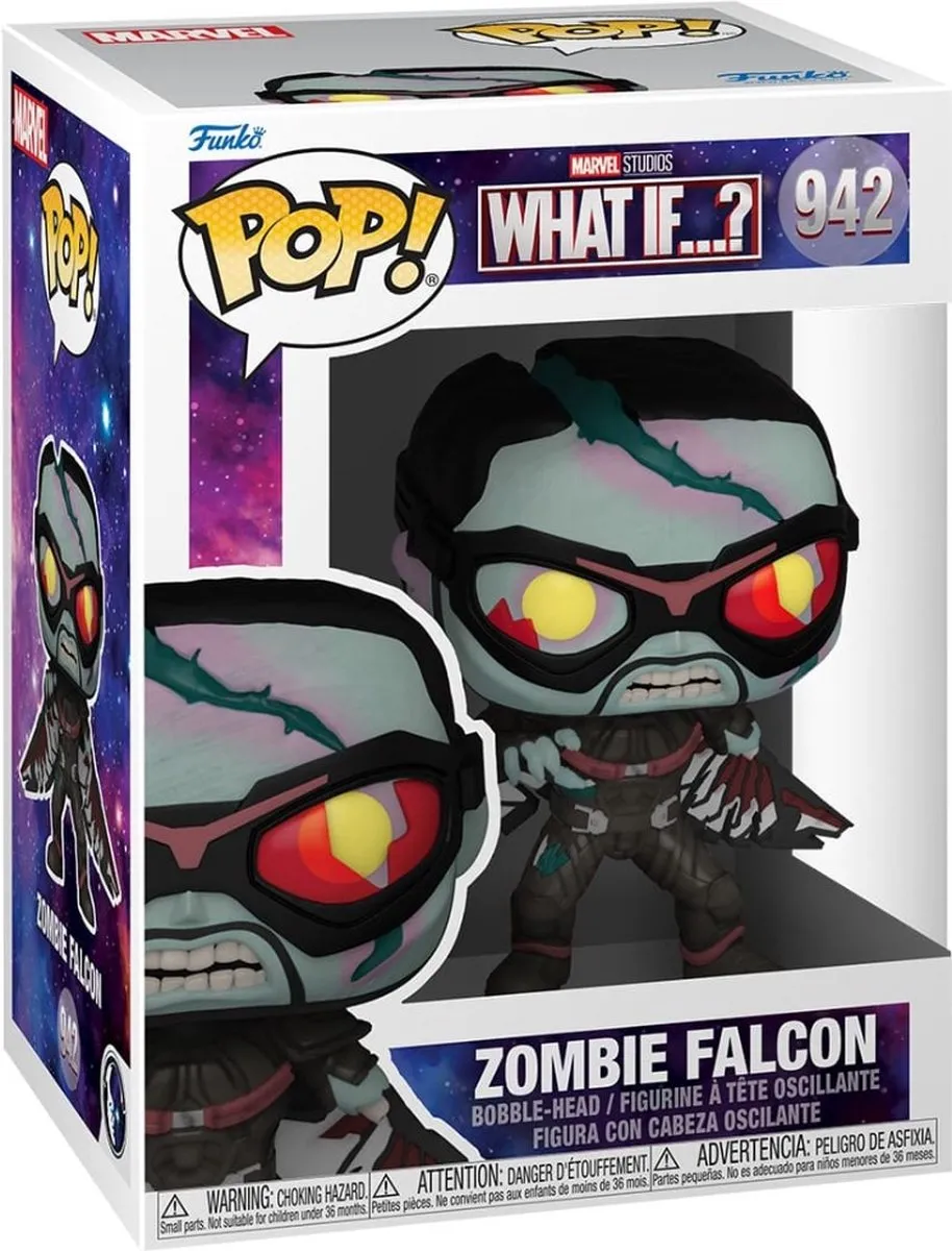 Marvel Funko Pop! What If...? Zombie Falcon - 57377