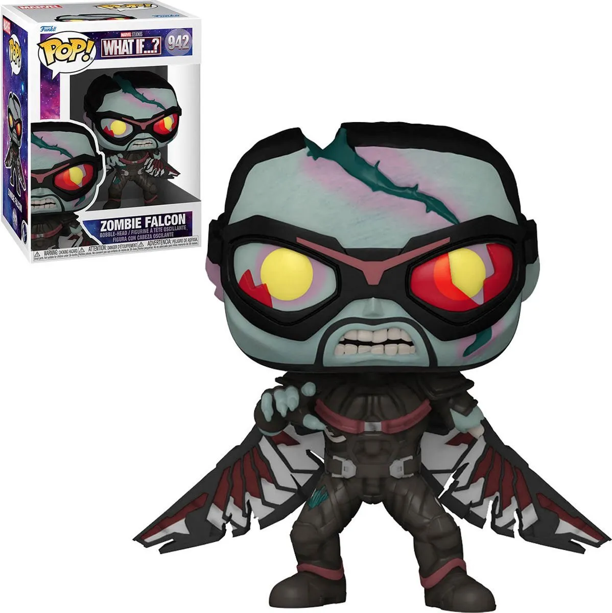 Marvel Funko Pop! What If...? Zombie Falcon - 57377