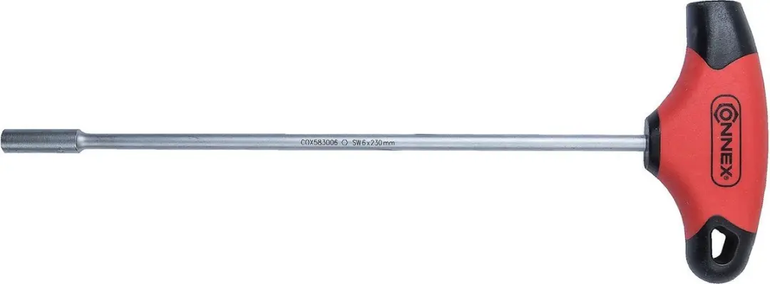 Connex Dopsleutelschroevendraaier 8X230 T-greep