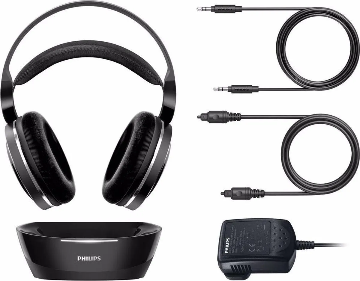 Philips SHD8850 Draadloze Over-Ear Koptelefoon - Zwart