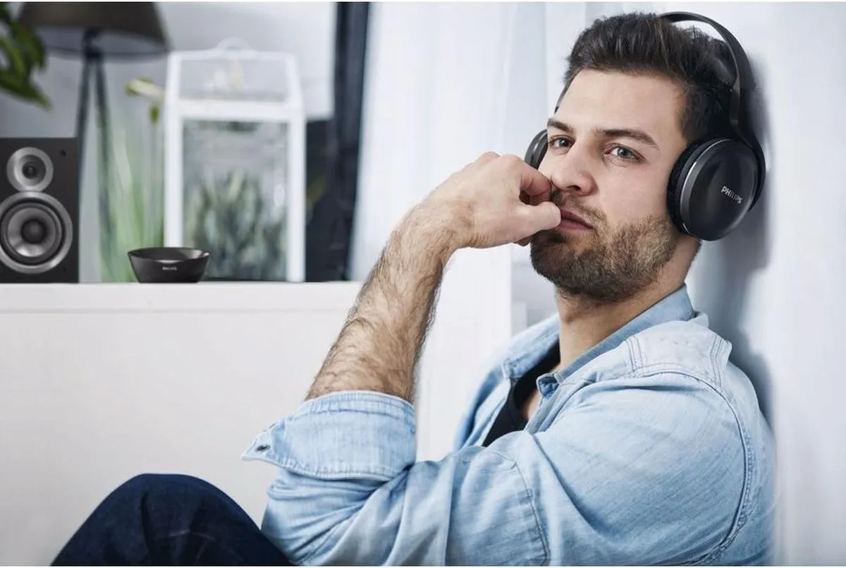 Philips SHD8850 Draadloze Over-Ear Koptelefoon - Zwart