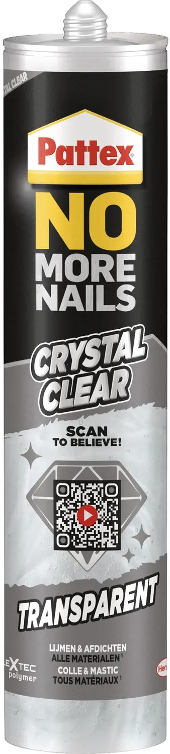 Pattex No More Nails Crystal Clear 290gr