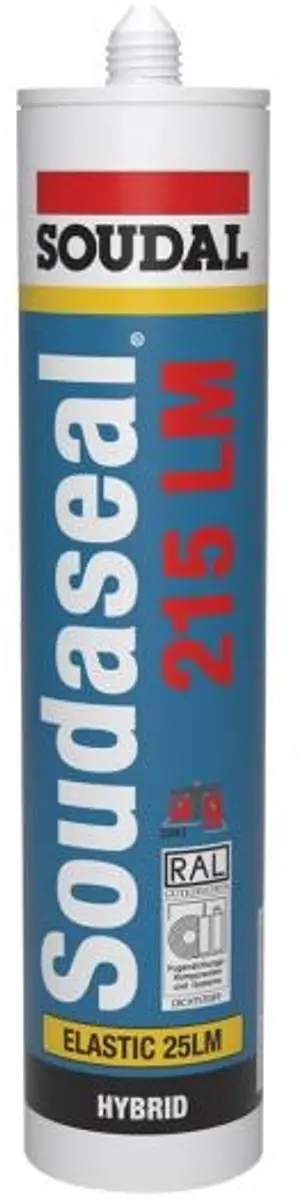 Soudal Soudaseal 215LM Gevelvoegkit 290ml Betongrijs - afbeelding 2 van 3