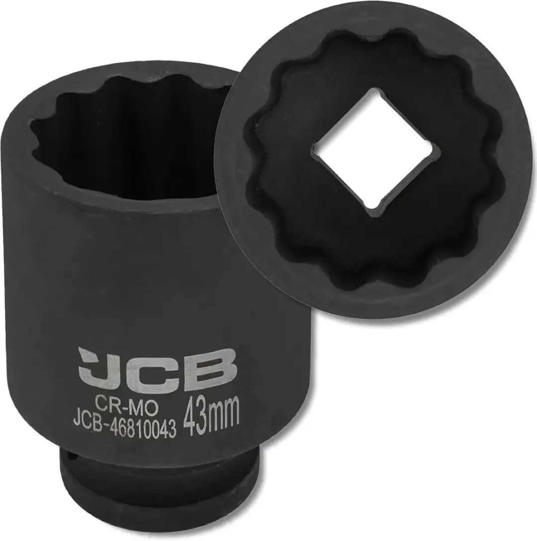 JCB Dopsleutel 3/4" 43mm 12-Kant