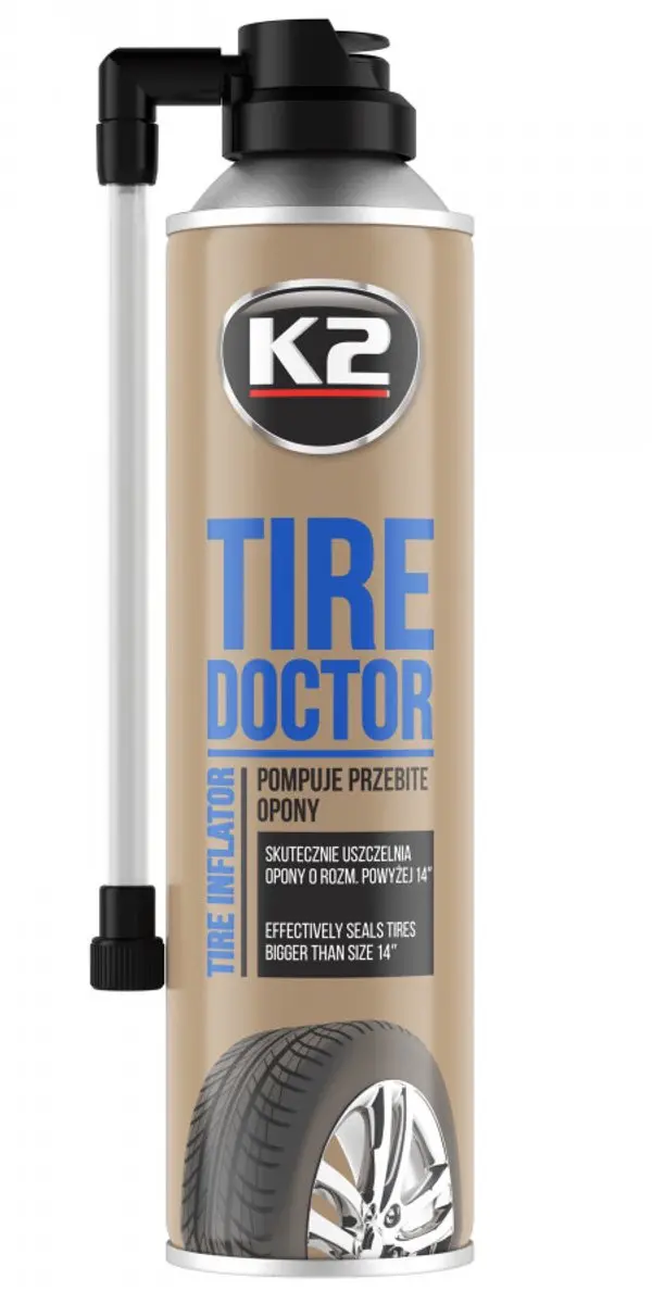 k2 bandenreparatie spray 500ml