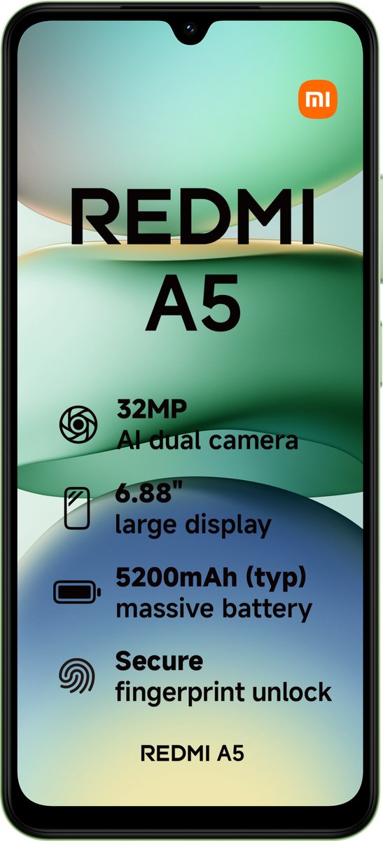 Xiaomi Redmi A5 - 3GB/64GB - Groen