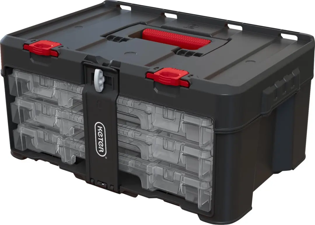 Keter Stack'N'Roll Gereedschapskist 48,1x23,3x33,2cm