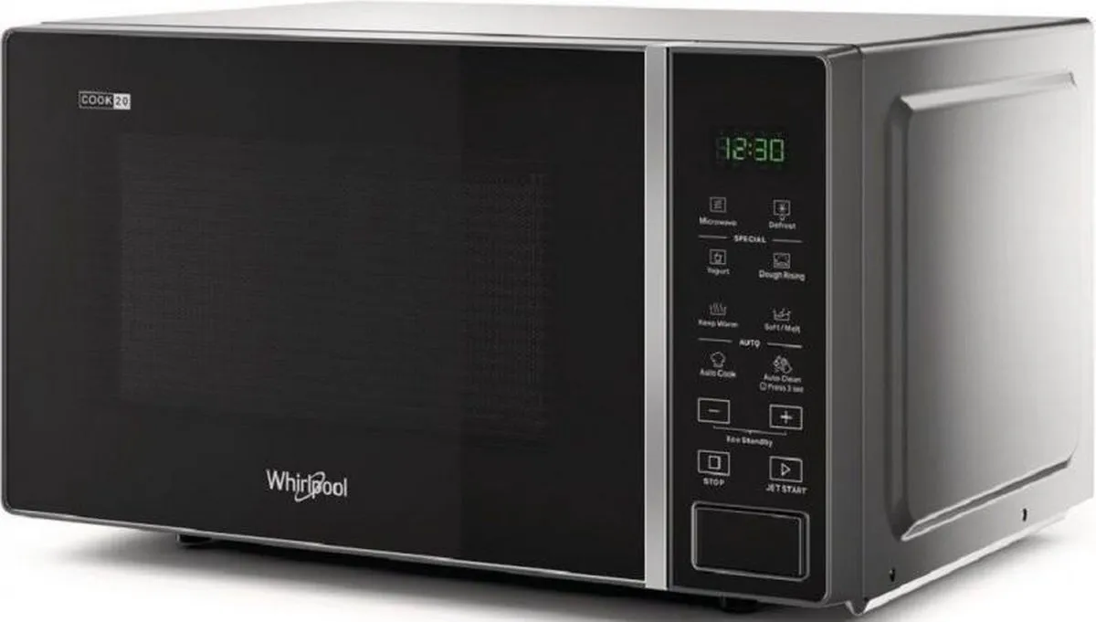 Whirlpool MWP 201 SB Magnetron 700W - Zwart/Zilver