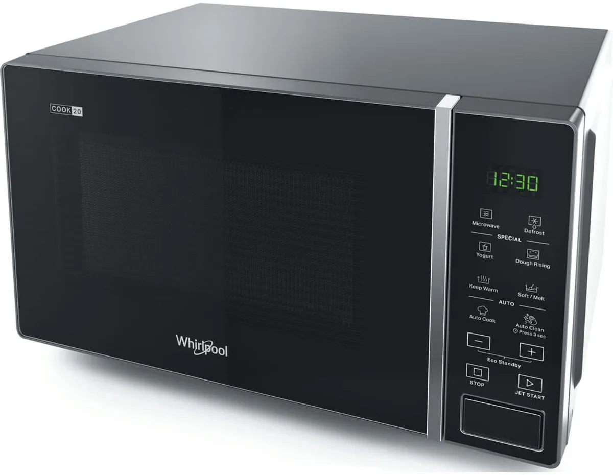 Whirlpool MWP 201 SB Magnetron 700W - Zwart/Zilver