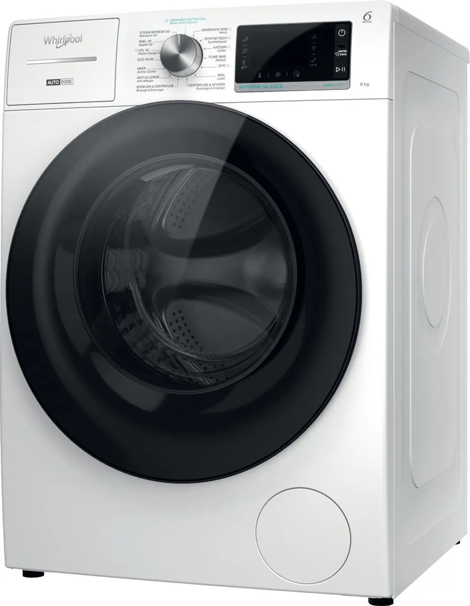 Whirlpool W8 W946WB BE Wasmachine 9kg 1351 RPM