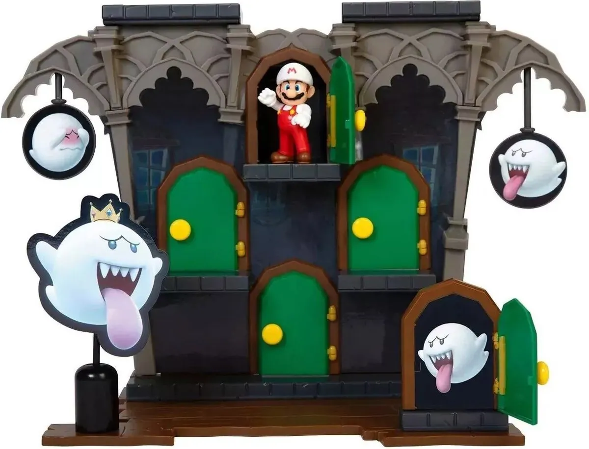 Nintendo Super Mario Boo Mansion Playset - Multicolor