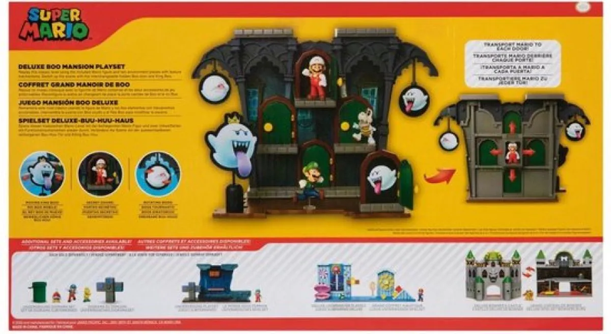 Nintendo Super Mario Boo Mansion Playset - Multicolor