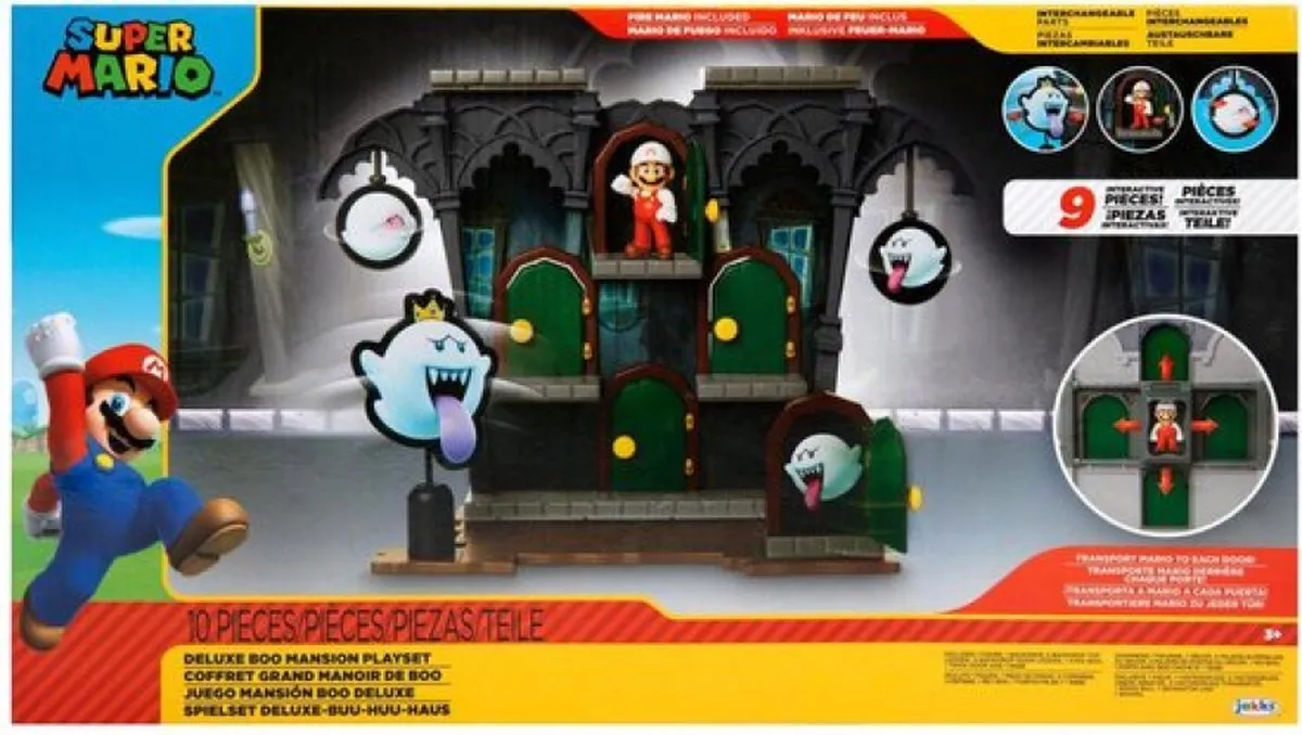 Nintendo Super Mario Boo Mansion Playset - Multicolor - afbeelding 6 van 6