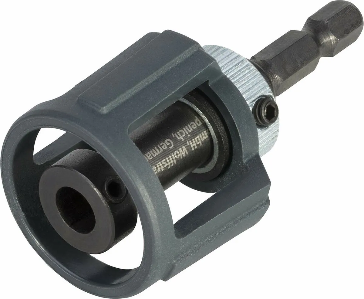 Wolfcraft Bithouder met dieptestop 1539000