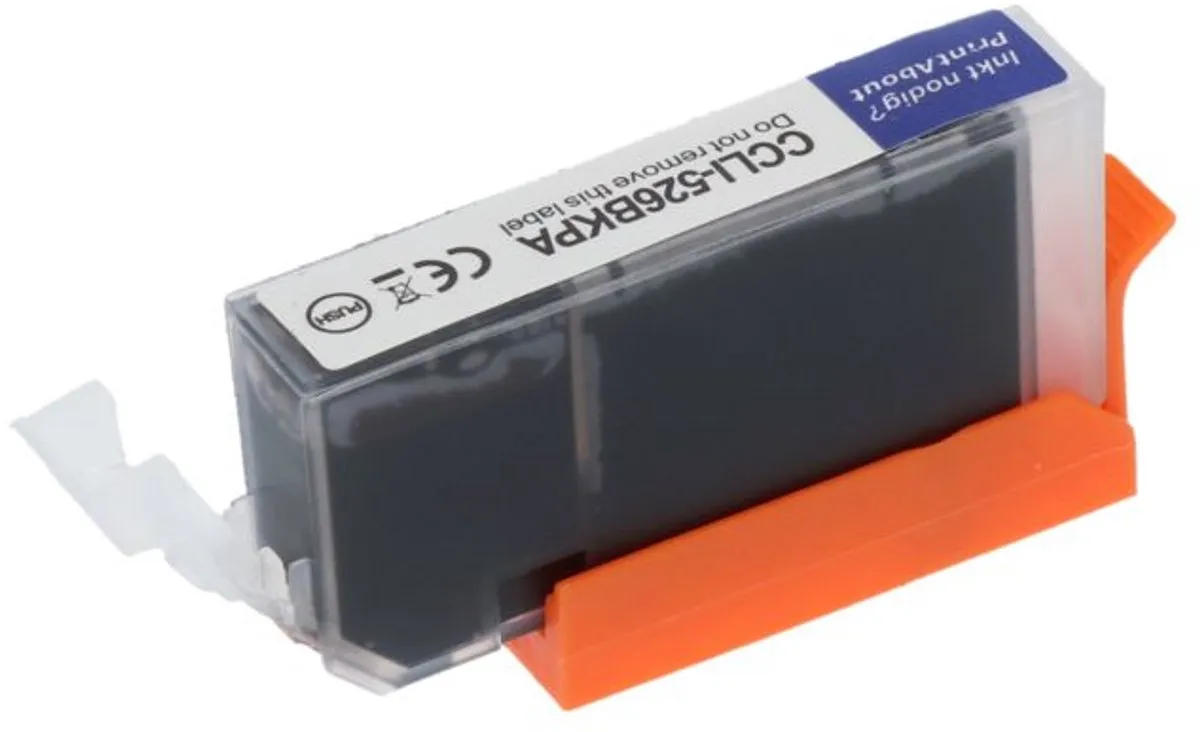 PrintAbout Canon CLI-526BK Inktcartridge Zwart - 13ml