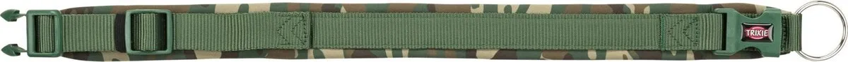 Trixie Premium Halsband Neopreen Camouflage Groen - One Size