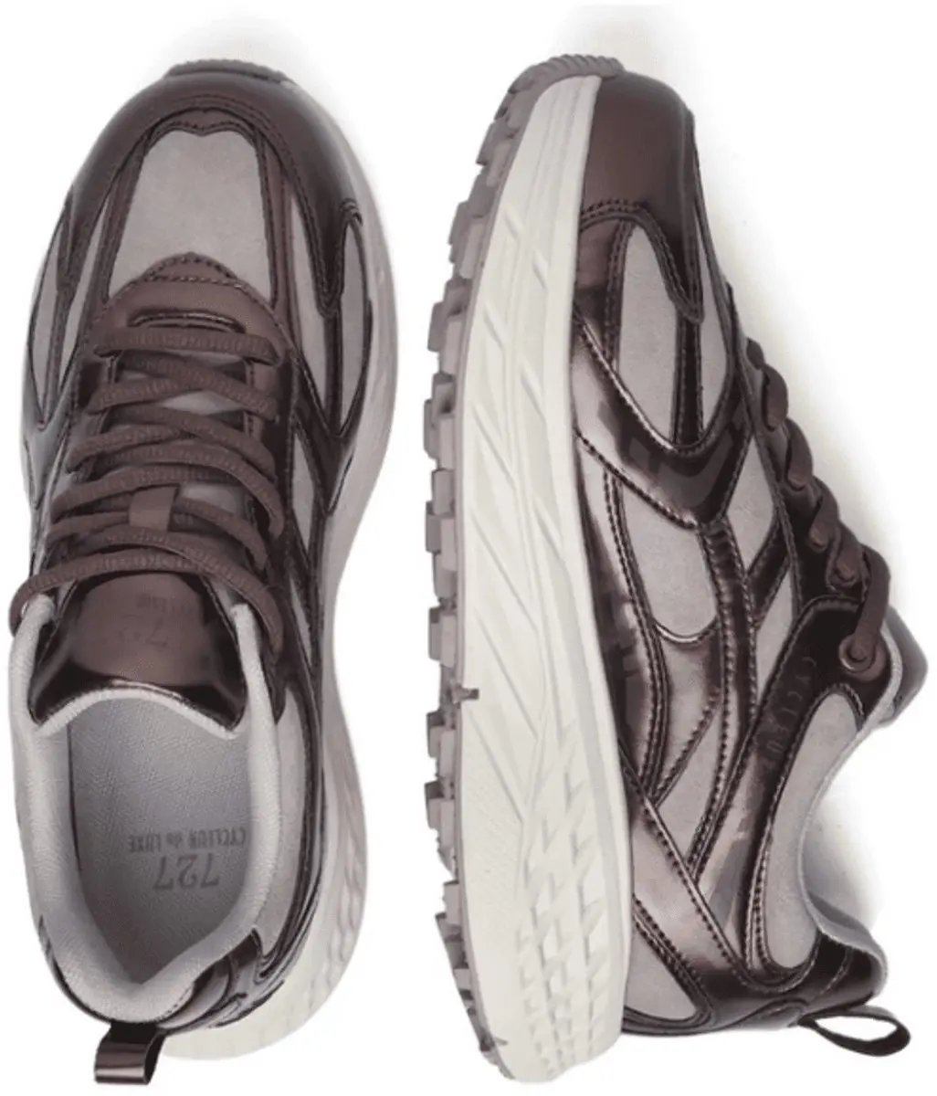 Cycleur De Luxe Dames Sneaker Bruin 41 - afbeelding 3 van 4