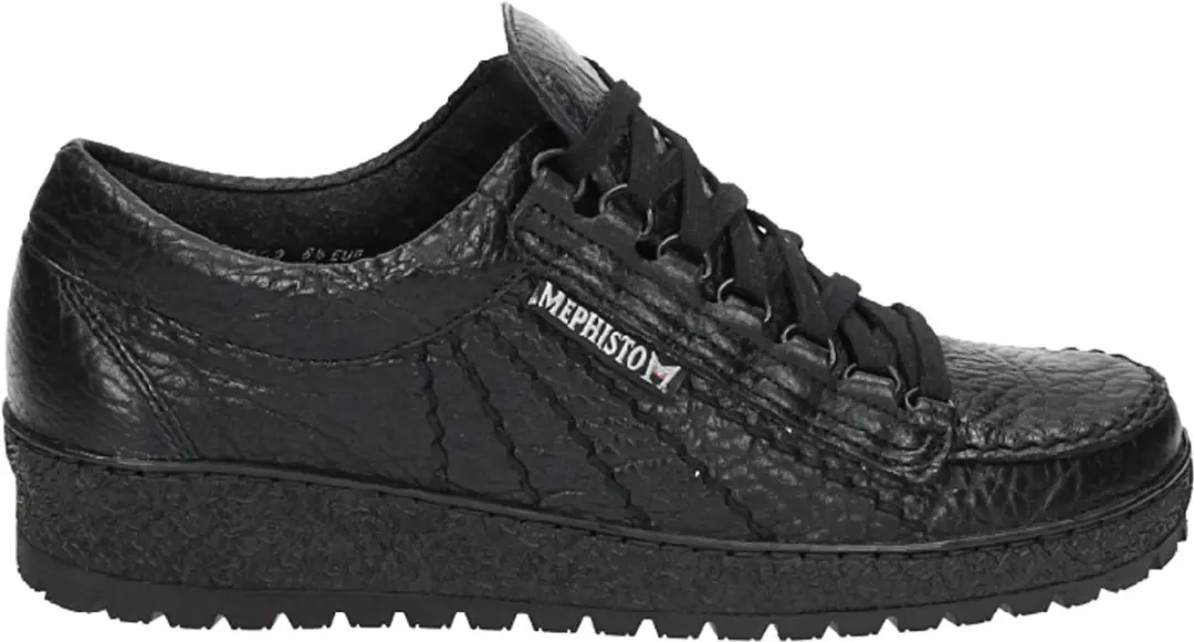 Mephisto - RAINBOW MAMOUTH - Vrije tijdsschoenenHeren veterschoenHeren sneakersCasual - Kleur: Zwart - Maat: 39 - afbeelding 2 van 6