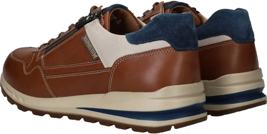 Heren Veterschoenen Mephisto Bradley Randy Hazelnut Cognac - Maat 7½ - afbeelding 6 van 6