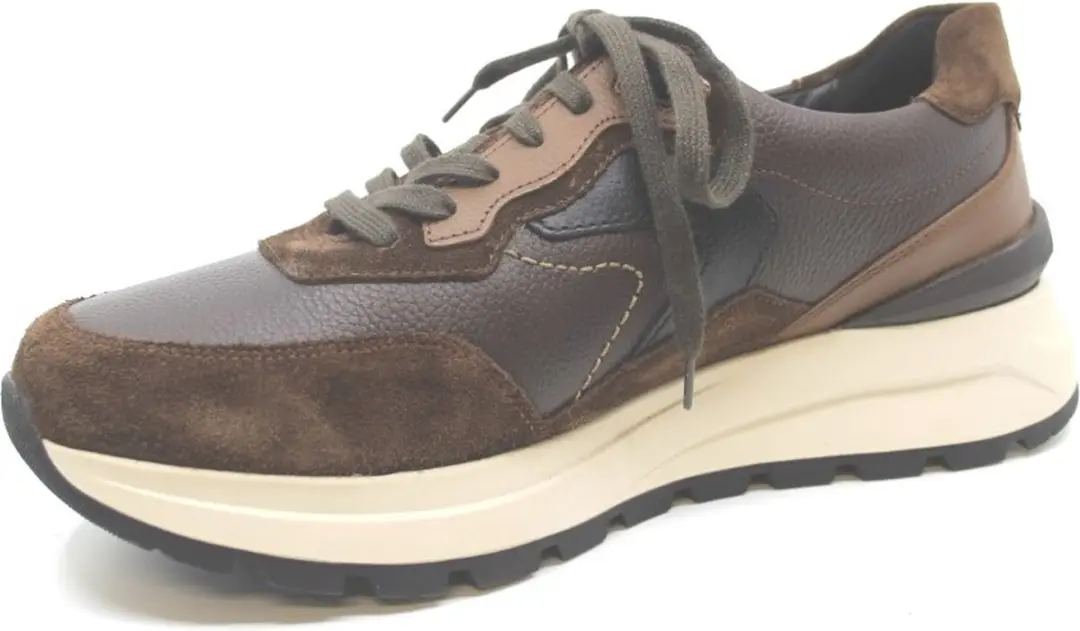Heren Veterschoenen Mephisto Cruz Chestnut Donkerbruin - Maat 9 - afbeelding 2 van 6