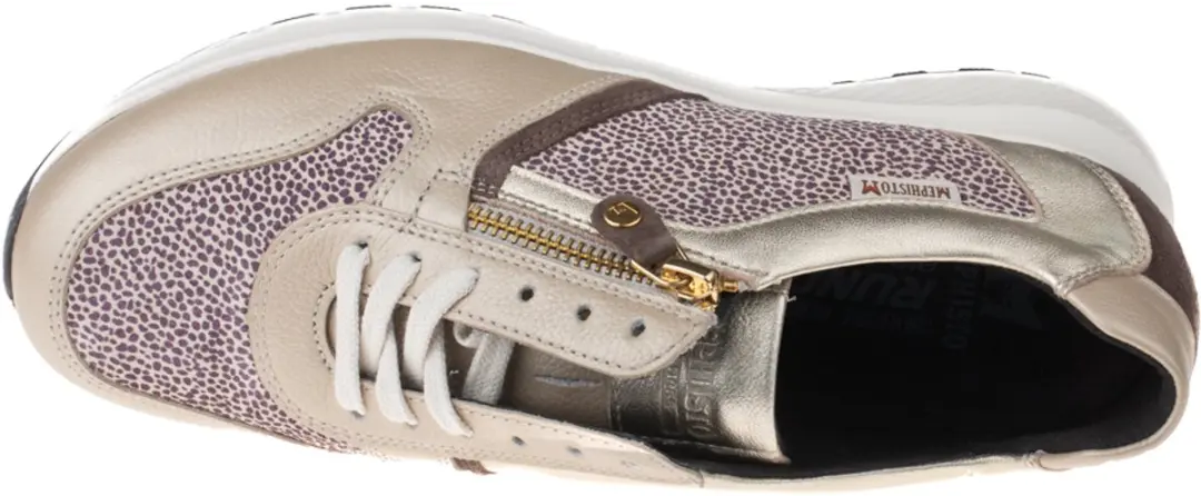 Dames Sneakers Mephisto Kim Light Sand Zand - Maat 40 - afbeelding 5 van 6