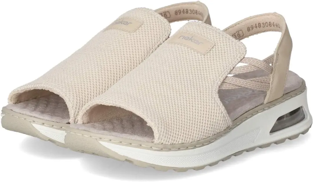 Rieker Dames Sandalen 65661 Beige